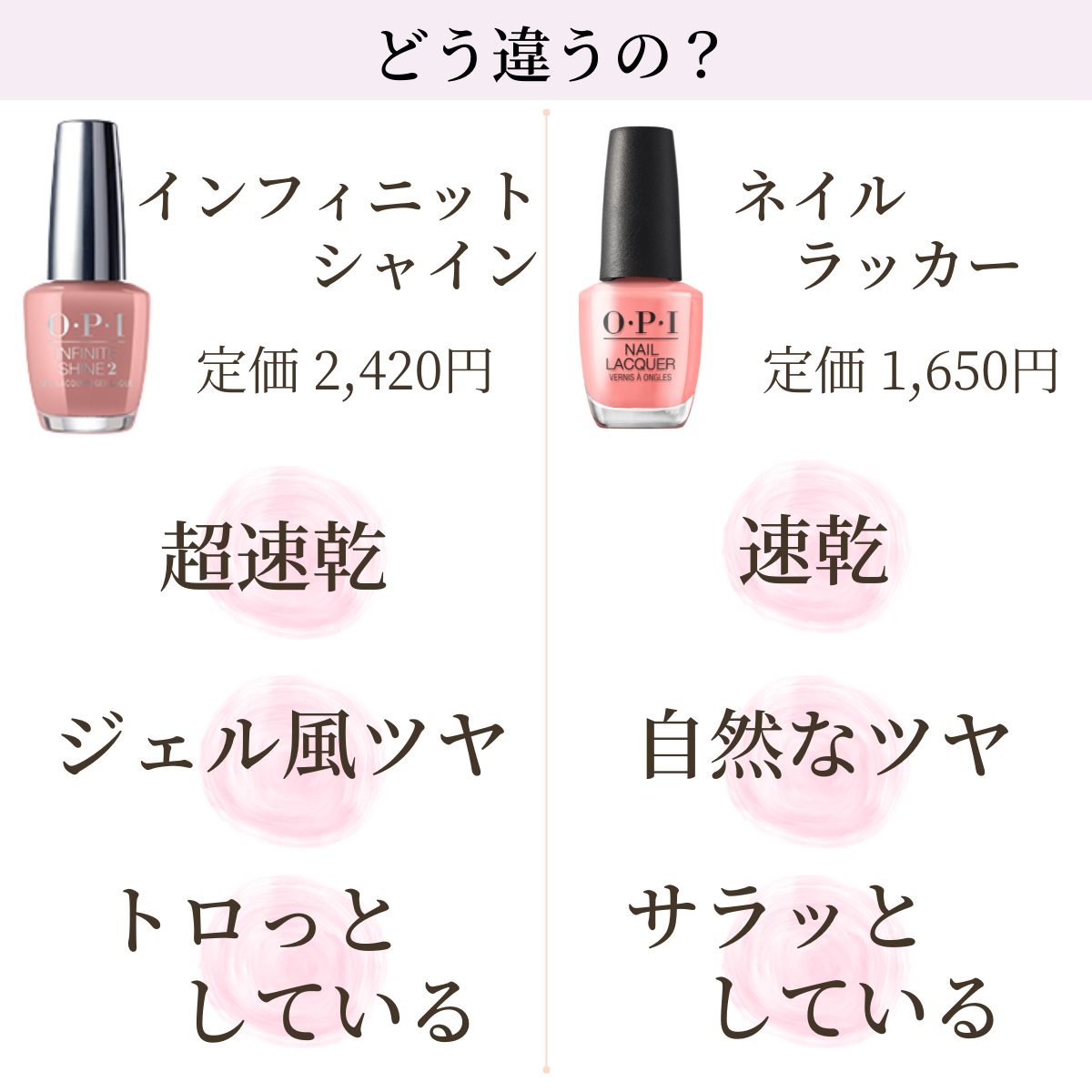 OPI INFINITE SHINE(インフィニット シャイン) ISL SH1 Baby Take a Vow(Sheer)(ベイビー テイク ア  バウ)